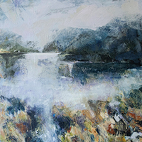 Lavender Haze / Tes Lavant 80x80cm £925