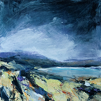 Out of Nowhere / Allan o Unman 45x45cm £595