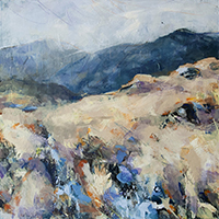 The Palest of Light / Golau Gwanaf 80x80cm £925