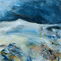 Quiet on the Hills / Distaw ar y Mynydd 38x38cm £480