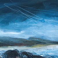 There’s the Beach / Dacw’r Traeth 62x38 £495