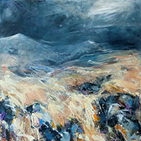 Wind Sweep / Gwynt Cryf 65x65cm £895